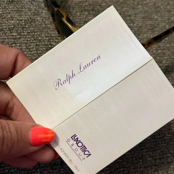 New in Box Ralph Lauren RL8129-P 5004/52 Sunglasses 56 145 + Case Lens Cloth - Picture 4 of 5